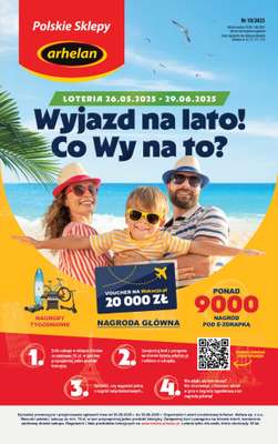 Arhelan - gazetka promocyjna Gazetka od piątku 23.05 do niedzieli 01.06