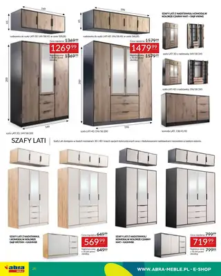 Abra Meble - gazetka promocyjna Oferta meblowa od poniedziałku 19.05 do czwartku 29.05 - strona 26 Abra Meble - gazetka promocyjna Oferta meblowa od poniedziałku 19.05 do czwartku 29.05 - strona 26