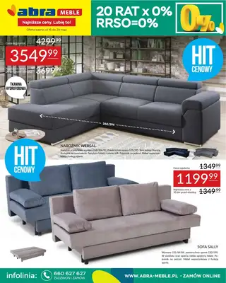 Abra Meble - gazetka promocyjna Oferta meblowa od poniedziałku 19.05 do czwartku 29.05 Abra Meble - gazetka promocyjna Oferta meblowa od poniedziałku 19.05 do czwartku 29.05