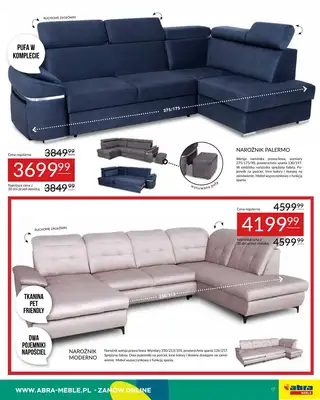 Abra Meble - gazetka promocyjna Oferta meblowa od poniedziałku 19.05 do czwartku 29.05 - strona 17 Abra Meble - gazetka promocyjna Oferta meblowa od poniedziałku 19.05 do czwartku 29.05 - strona 17