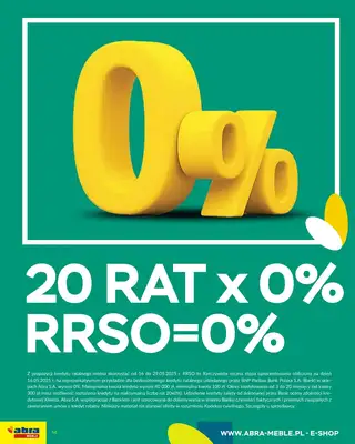 Abra Meble - gazetka promocyjna Oferta meblowa od poniedziałku 19.05 do czwartku 29.05 - strona 14 Abra Meble - gazetka promocyjna Oferta meblowa od poniedziałku 19.05 do czwartku 29.05 - strona 14