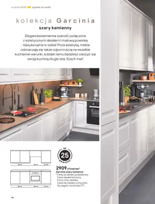 Castorama - gazetka promocyjna Katalog Kuchnie 2025 od poniedziałku 19.05 do wtorku 30.09 - strona 64