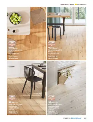 Castorama - gazetka promocyjna Katalog Kuchnie 2025 od poniedziałku 19.05 do wtorku 30.09 - strona 233
