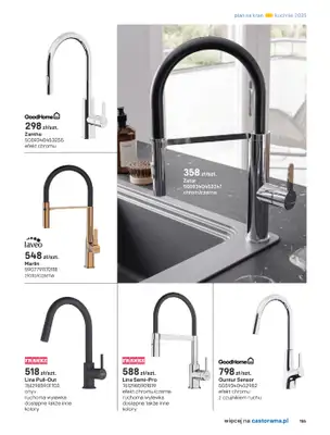 Castorama - gazetka promocyjna Katalog Kuchnie 2025 od poniedziałku 19.05 do wtorku 30.09 - strona 155