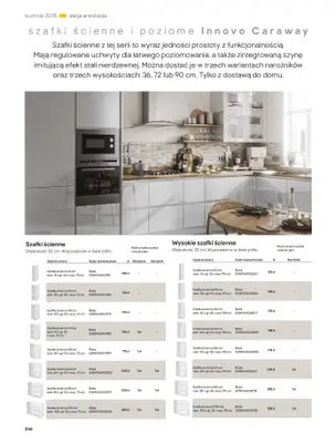 Castorama - gazetka promocyjna Katalog Kuchnie 2025 od poniedziałku 19.05 do wtorku 30.09 - strona 246