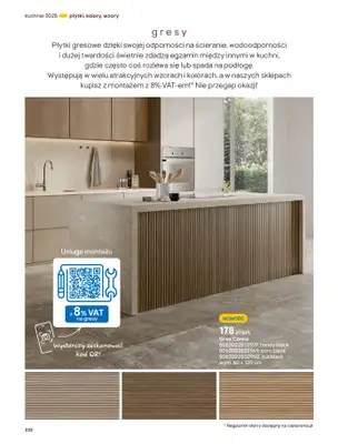 Castorama - gazetka promocyjna Katalog Kuchnie 2025 od poniedziałku 19.05 do wtorku 30.09 - strona 222