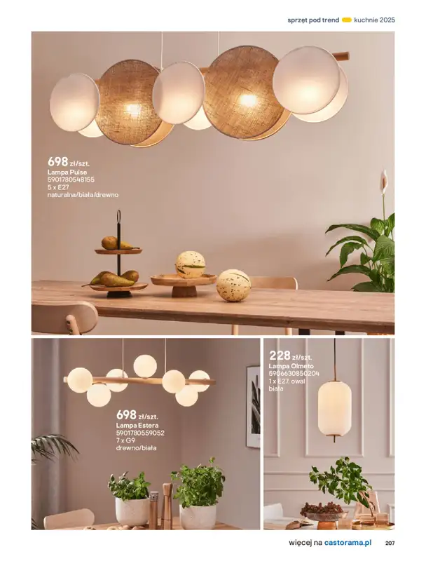 Castorama - gazetka promocyjna Katalog Kuchnie 2025 od poniedziałku 19.05 do wtorku 30.09 - strona 207