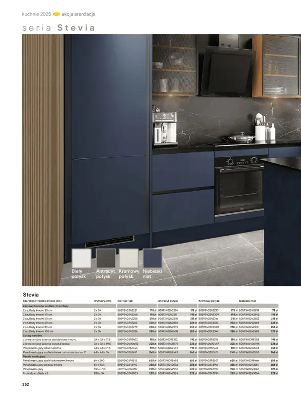 Castorama - gazetka promocyjna Katalog Kuchnie 2025 od poniedziałku 19.05 do wtorku 30.09 - strona 252