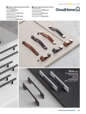 Castorama - gazetka promocyjna Katalog Kuchnie 2025 od poniedziałku 19.05 do wtorku 30.09 - strona 105