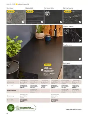 Castorama - gazetka promocyjna Katalog Kuchnie 2025 od poniedziałku 19.05 do wtorku 30.09 - strona 92