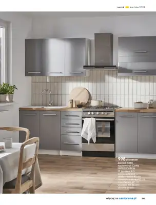Castorama - gazetka promocyjna Katalog Kuchnie 2025 od poniedziałku 19.05 do wtorku 30.09 - strona 291