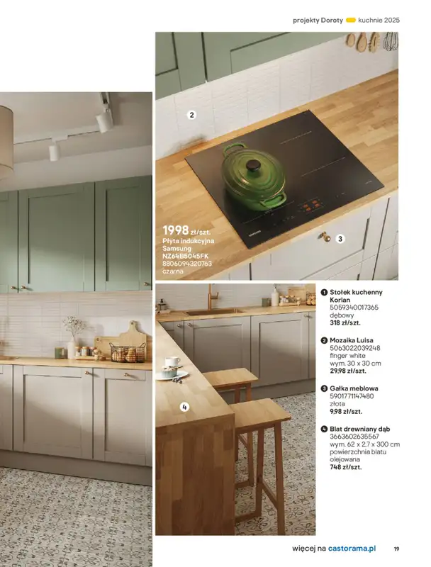 Castorama - gazetka promocyjna Katalog Kuchnie 2025 od poniedziałku 19.05 do wtorku 30.09 - strona 19