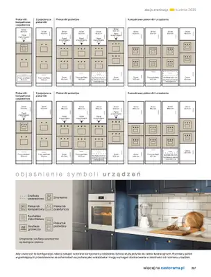 Castorama - gazetka promocyjna Katalog Kuchnie 2025 od poniedziałku 19.05 do wtorku 30.09 - strona 257