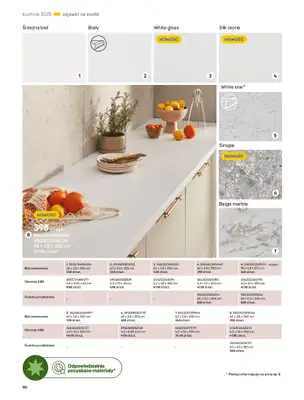 Castorama - gazetka promocyjna Katalog Kuchnie 2025 od poniedziałku 19.05 do wtorku 30.09 - strona 90