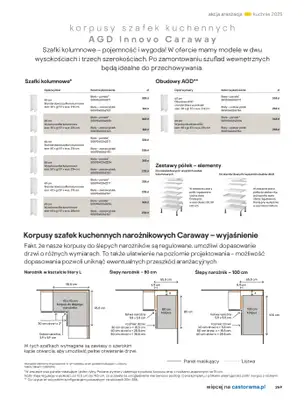 Castorama - gazetka promocyjna Katalog Kuchnie 2025 od poniedziałku 19.05 do wtorku 30.09 - strona 249