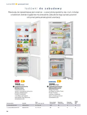 Castorama - gazetka promocyjna Katalog Kuchnie 2025 od poniedziałku 19.05 do wtorku 30.09 - strona 186