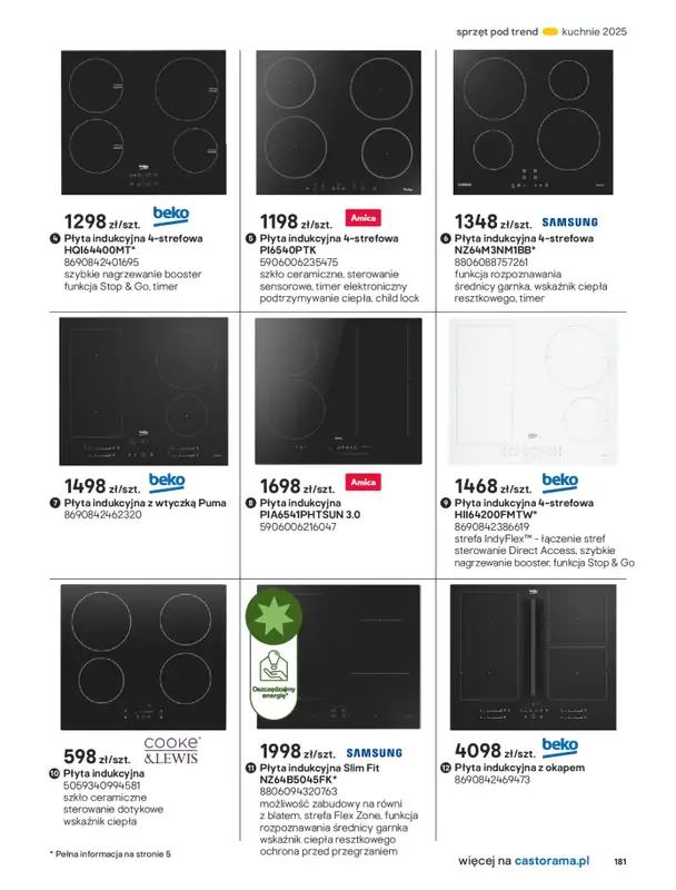 Castorama - gazetka promocyjna Katalog Kuchnie 2025 od poniedziałku 19.05 do wtorku 30.09 - strona 181