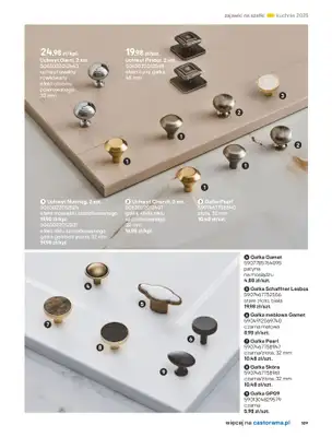 Castorama - gazetka promocyjna Katalog Kuchnie 2025 od poniedziałku 19.05 do wtorku 30.09 - strona 109