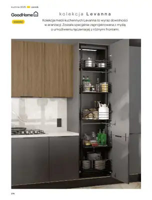 Castorama - gazetka promocyjna Katalog Kuchnie 2025 od poniedziałku 19.05 do wtorku 30.09 - strona 274