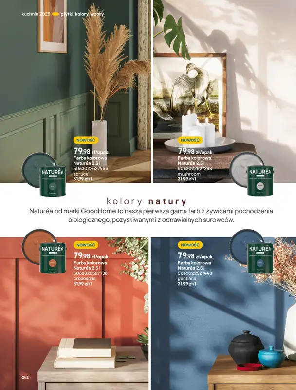 Castorama - gazetka promocyjna Katalog Kuchnie 2025 od poniedziałku 19.05 do wtorku 30.09 - strona 242