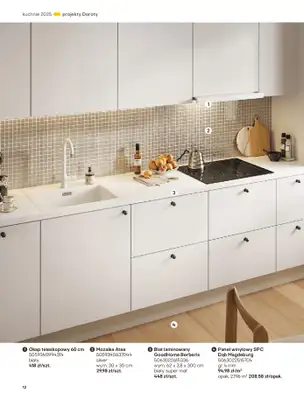 Castorama - gazetka promocyjna Katalog Kuchnie 2025 od poniedziałku 19.05 do wtorku 30.09 - strona 12