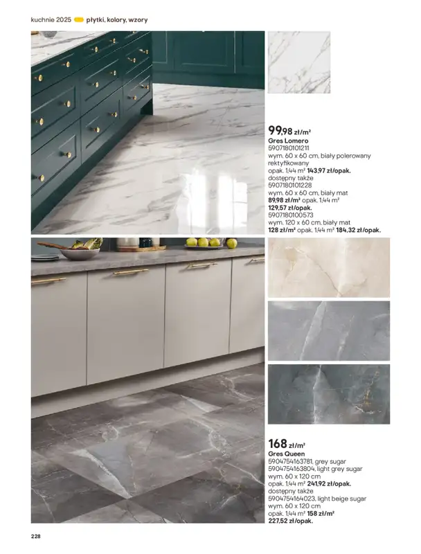 Castorama - gazetka promocyjna Katalog Kuchnie 2025 od poniedziałku 19.05 do wtorku 30.09 - strona 228