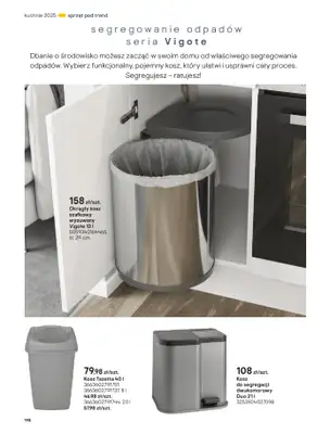 Castorama - gazetka promocyjna Katalog Kuchnie 2025 od poniedziałku 19.05 do wtorku 30.09 - strona 198