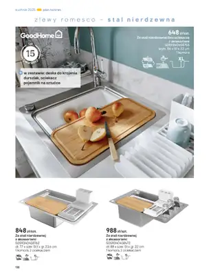 Castorama - gazetka promocyjna Katalog Kuchnie 2025 od poniedziałku 19.05 do wtorku 30.09 - strona 132