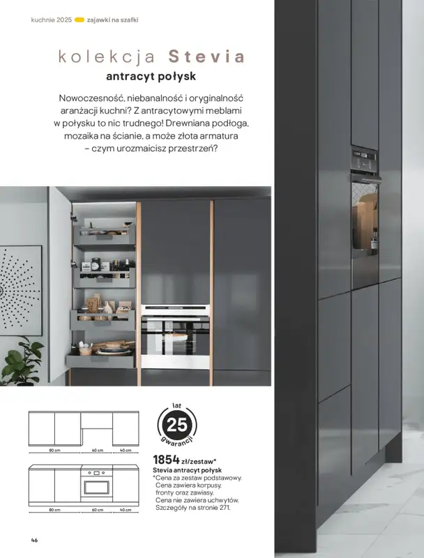 Castorama - gazetka promocyjna Katalog Kuchnie 2025 od poniedziałku 19.05 do wtorku 30.09 - strona 46