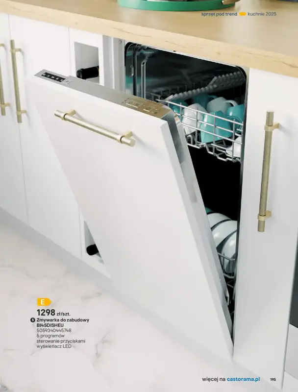 Castorama - gazetka promocyjna Katalog Kuchnie 2025 od poniedziałku 19.05 do wtorku 30.09 - strona 195