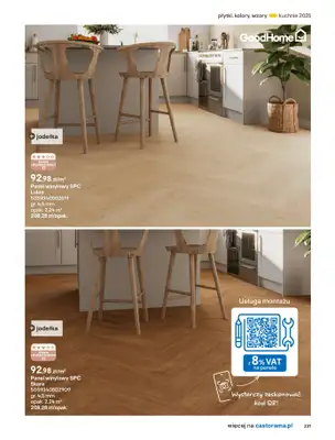 Castorama - gazetka promocyjna Katalog Kuchnie 2025 od poniedziałku 19.05 do wtorku 30.09 - strona 231
