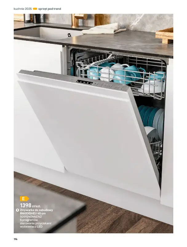 Castorama - gazetka promocyjna Katalog Kuchnie 2025 od poniedziałku 19.05 do wtorku 30.09 - strona 196