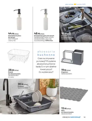 Castorama - gazetka promocyjna Katalog Kuchnie 2025 od poniedziałku 19.05 do wtorku 30.09 - strona 141