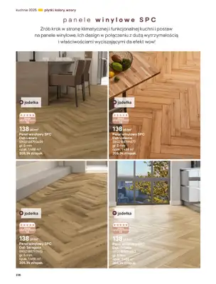 Castorama - gazetka promocyjna Katalog Kuchnie 2025 od poniedziałku 19.05 do wtorku 30.09 - strona 230