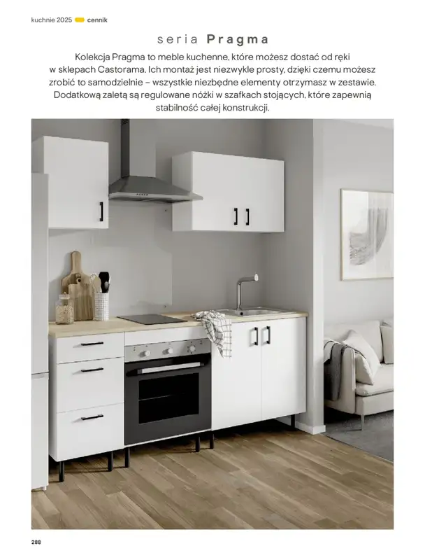 Castorama - gazetka promocyjna Katalog Kuchnie 2025 od poniedziałku 19.05 do wtorku 30.09 - strona 288