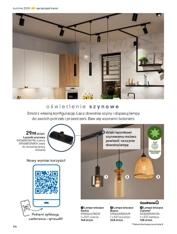 Castorama - gazetka promocyjna Katalog Kuchnie 2025 od poniedziałku 19.05 do wtorku 30.09 - strona 214