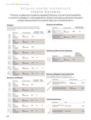 Castorama - gazetka promocyjna Katalog Kuchnie 2025 od poniedziałku 19.05 do wtorku 30.09 - strona 248
