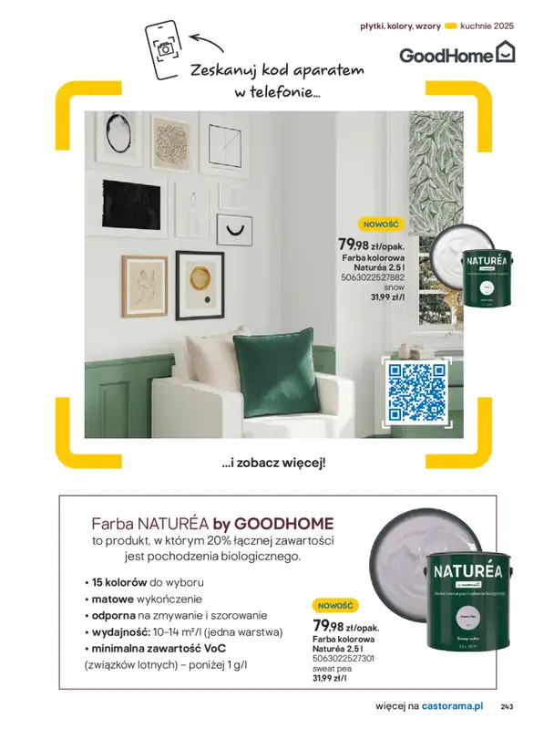 Castorama - gazetka promocyjna Katalog Kuchnie 2025 od poniedziałku 19.05 do wtorku 30.09 - strona 243