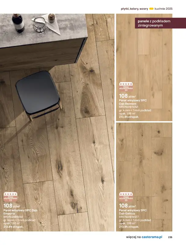 Castorama - gazetka promocyjna Katalog Kuchnie 2025 od poniedziałku 19.05 do wtorku 30.09 - strona 235