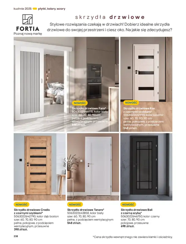 Castorama - gazetka promocyjna Katalog Kuchnie 2025 od poniedziałku 19.05 do wtorku 30.09 - strona 238