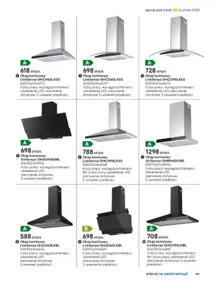 Castorama - gazetka promocyjna Katalog Kuchnie 2025 od poniedziałku 19.05 do wtorku 30.09 - strona 167