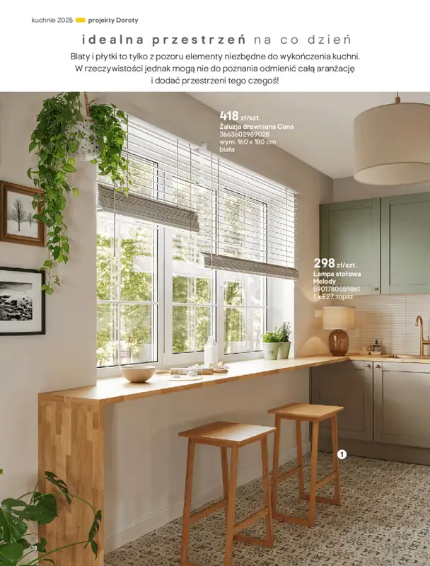 Castorama - gazetka promocyjna Katalog Kuchnie 2025 od poniedziałku 19.05 do wtorku 30.09 - strona 18