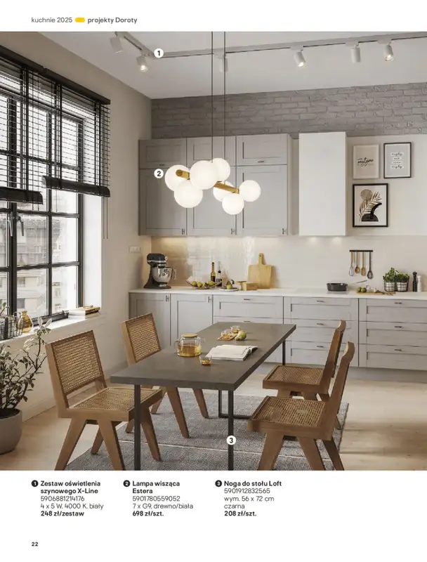 Castorama - gazetka promocyjna Katalog Kuchnie 2025 od poniedziałku 19.05 do wtorku 30.09 - strona 22