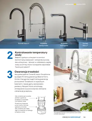 Castorama - gazetka promocyjna Katalog Kuchnie 2025 od poniedziałku 19.05 do wtorku 30.09 - strona 143