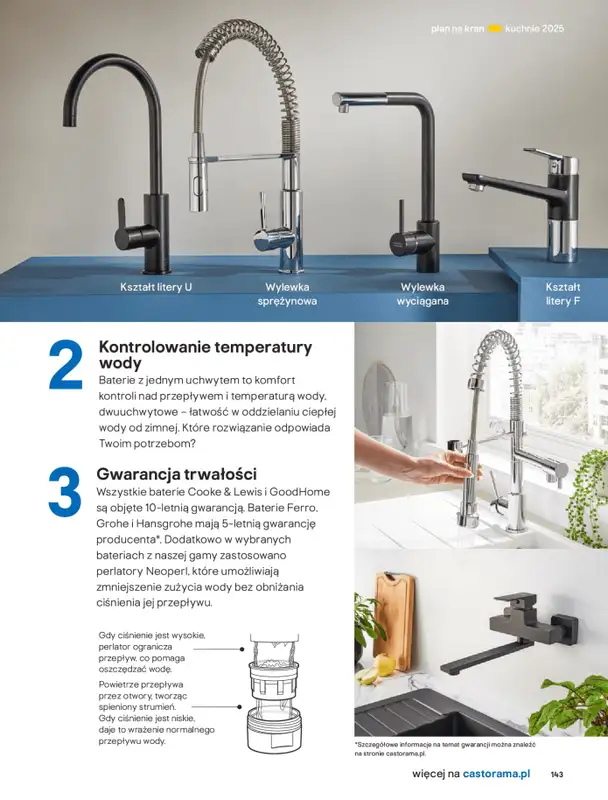 Castorama - gazetka promocyjna Katalog Kuchnie 2025 od poniedziałku 19.05 do wtorku 30.09 - strona 143