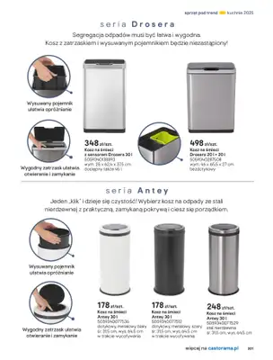 Castorama - gazetka promocyjna Katalog Kuchnie 2025 od poniedziałku 19.05 do wtorku 30.09 - strona 201