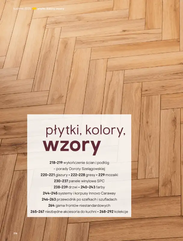 Castorama - gazetka promocyjna Katalog Kuchnie 2025 od poniedziałku 19.05 do wtorku 30.09 - strona 216