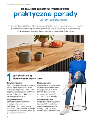 Castorama - gazetka promocyjna Katalog Kuchnie 2025 od poniedziałku 19.05 do wtorku 30.09 - strona 86