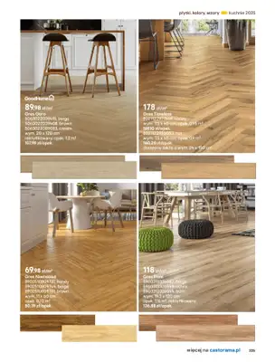Castorama - gazetka promocyjna Katalog Kuchnie 2025 od poniedziałku 19.05 do wtorku 30.09 - strona 225