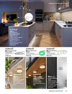 Castorama - gazetka promocyjna Katalog Kuchnie 2025 od poniedziałku 19.05 do wtorku 30.09 - strona 213
